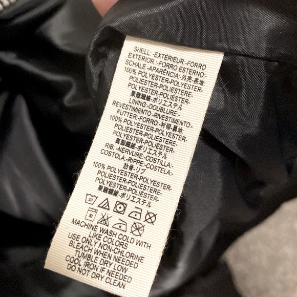 ❌SOLD❌ NWT [Free People] Midnight Black Full-Zip Bomber Jacket Women’s Sz Large - Picture 13 of 13